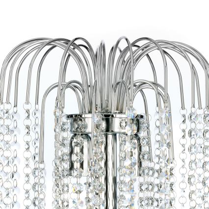 ONLI - Lampa stołowa PIOGGIA 2xE14/6W/230V 50 cm chrom błyszczący