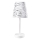 ONLI - Lampa stołowa RICKY 1xE14/10W/230V 28 cm biały