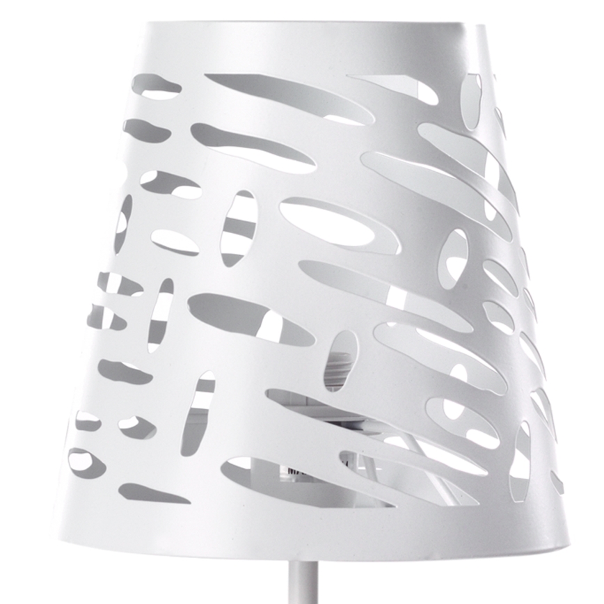 ONLI - Lampa stołowa RICKY 1xE14/10W/230V 28 cm biały
