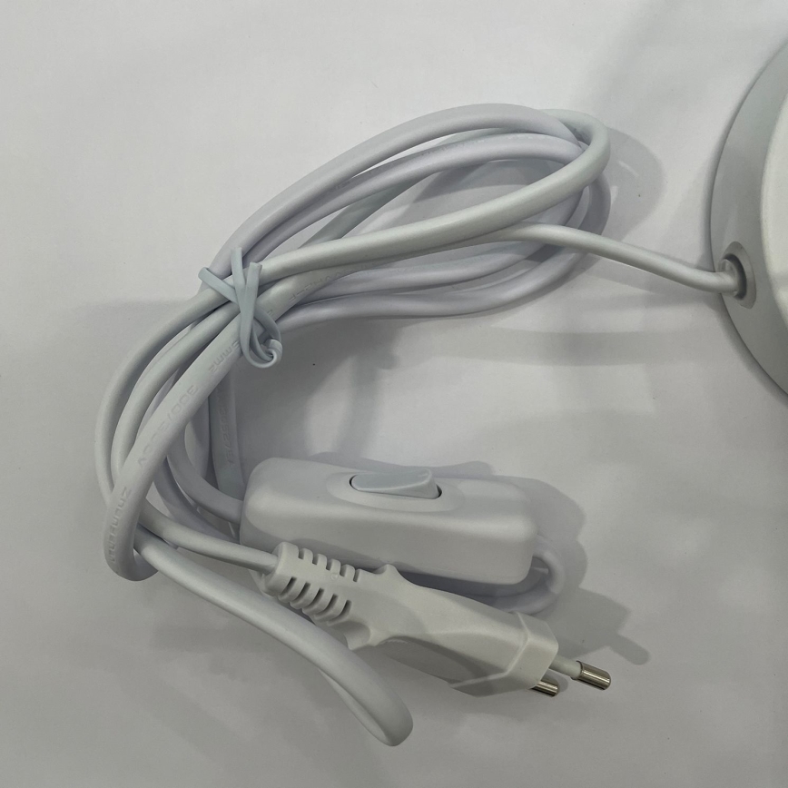 ONLI - Lampa stołowa RICKY 1xE14/10W/230V 28 cm biały
