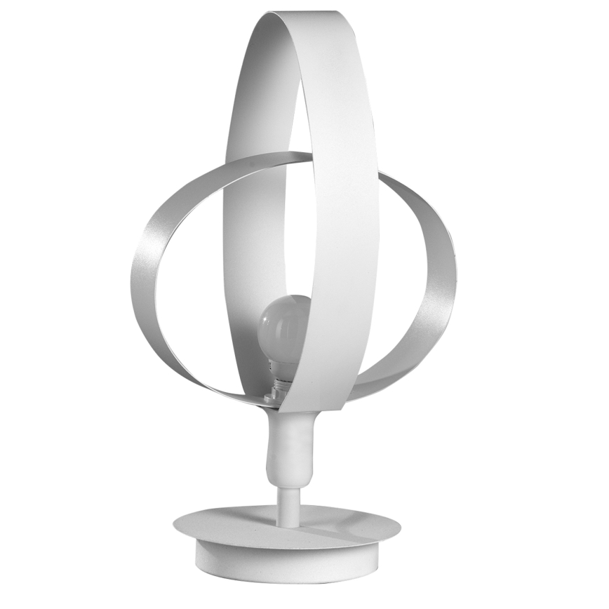 ONLI - Lampa stołowa SERENA 1xE14/6W/230V biała 38 cm