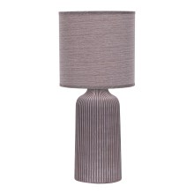 ONLI - Lampa stołowa SHELLY 1xE27/22W/230V brązowa 45 cm