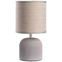 ONLI - Lampa stołowa SHELLY 1xE27/22W/230V różowa 28 cm