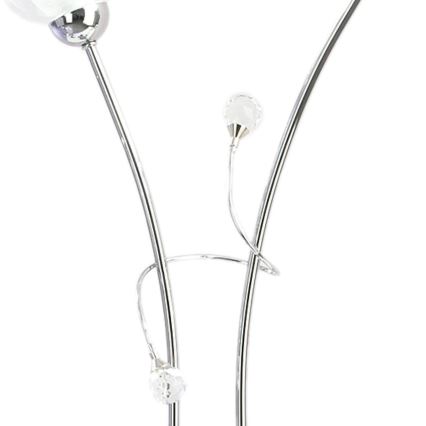 ONLI - Lampa stołowa WENDY 2xE14/6W/230V 60 cm chrom błyszczący