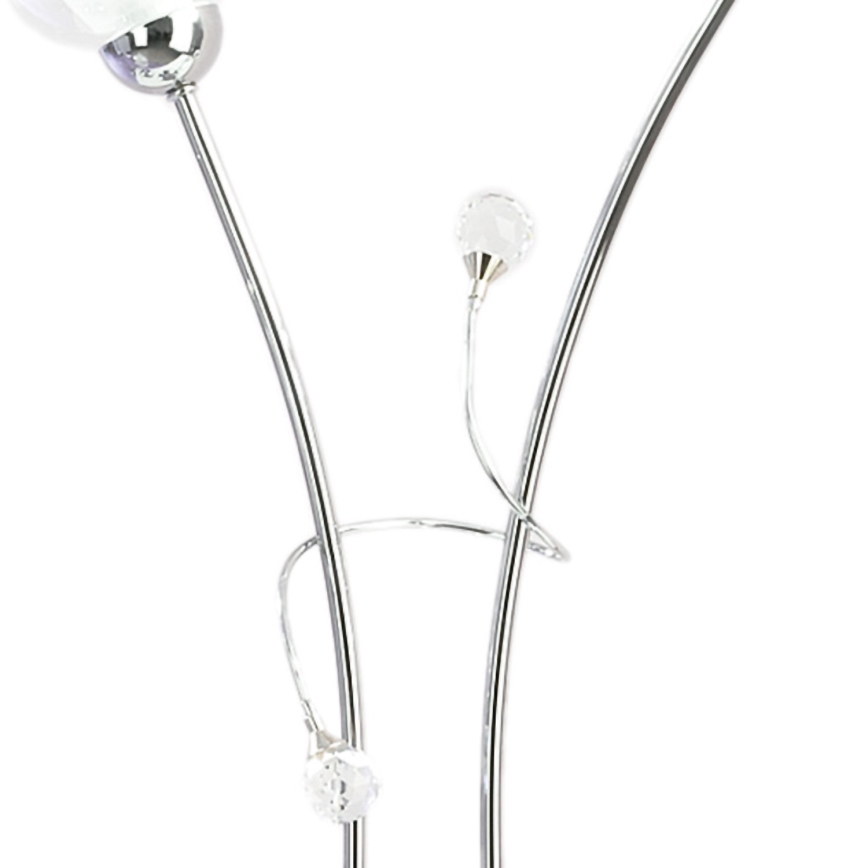 ONLI - Lampa stołowa WENDY 2xE14/6W/230V 60 cm chrom błyszczący