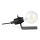 ONLI - Lampa stołowa WIRE 1xE27/15W/230V 10 cm czarny