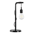 ONLI - Lampa stołowa WIRE 1xE27/15W/230V 48 cm czarny