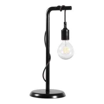 ONLI - Lampa stołowa WIRE 1xE27/15W/230V 48 cm czarny