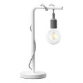 ONLI - Lampa stołowa WIRE 1xE27/15W/230V 48 cm szary/biały