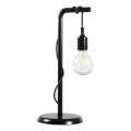 ONLI - Lampa stołowa WIRE 1xE27/15W/230V 50 cm czarny