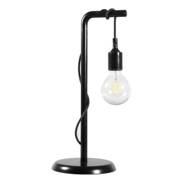 ONLI - Lampa stołowa WIRE 1xE27/15W/230V 50 cm czarny
