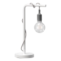 ONLI - Lampa stołowa WIRE 1xE27/15W/230V 50 cm szary/biały