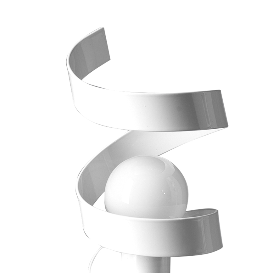 ONLI - Lampa stołowa ZOE 1xE14/6W/230V 22 cm biały