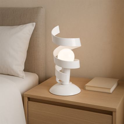 ONLI - Lampa stołowa ZOE 1xE14/6W/230V 22 cm biały