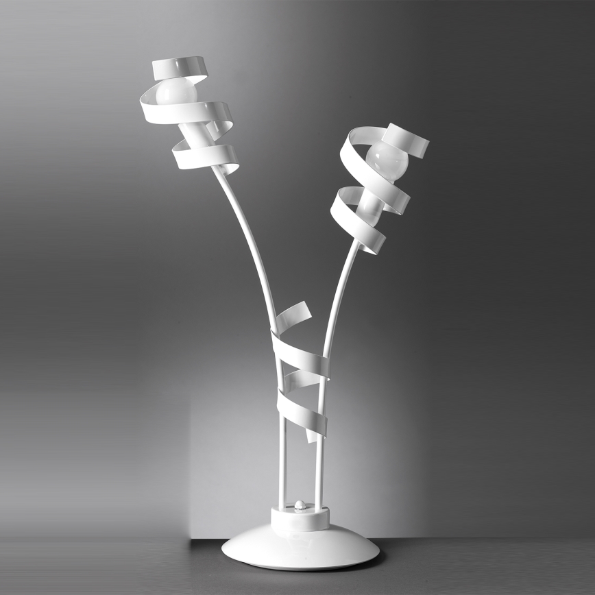 ONLI - Lampa stołowa ZOE 2xE14/6W/230V 65 cm biały