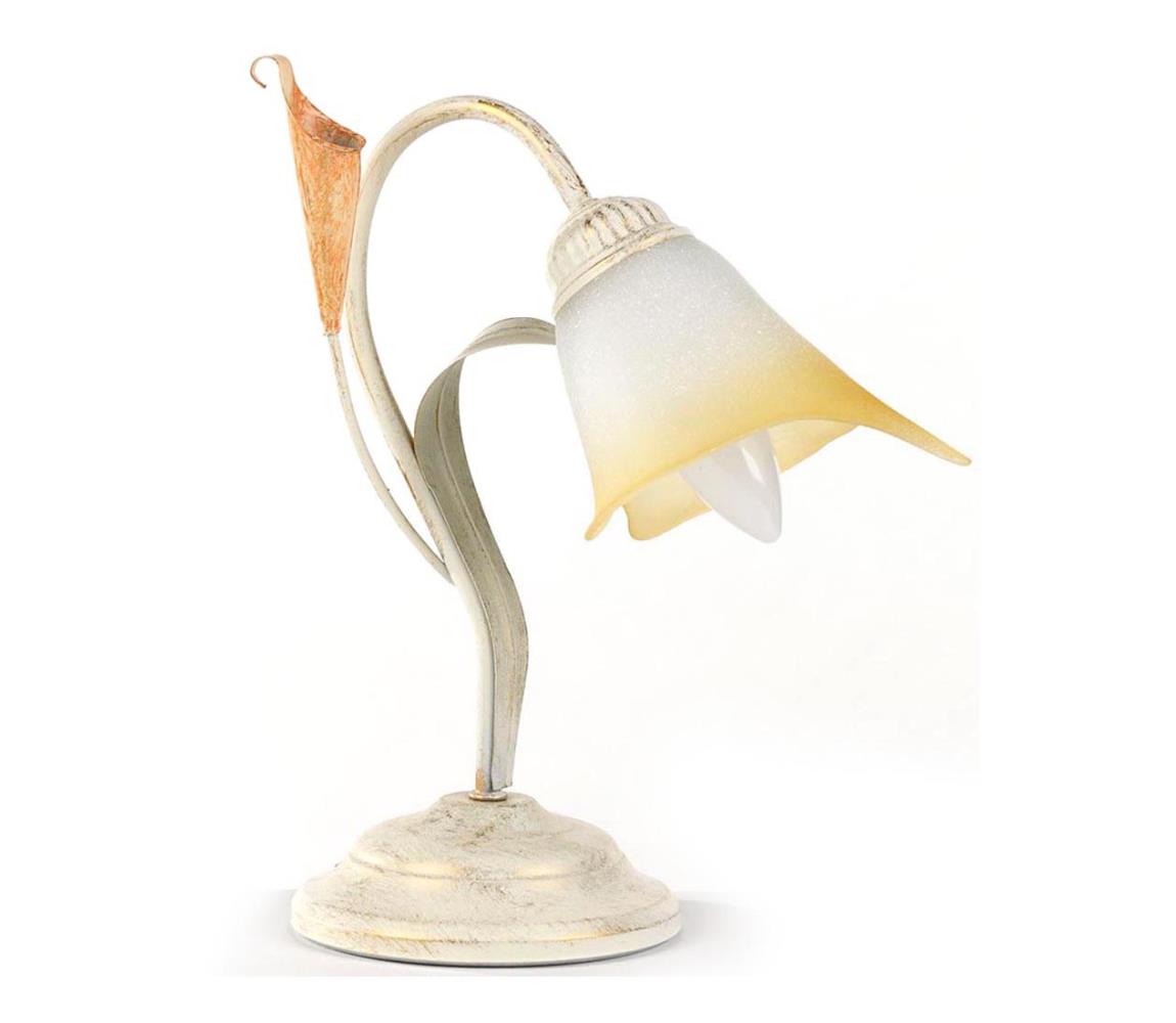 ONLI - Lampa stołowa LUCREZIA 1xE14/6W/230V kremowy