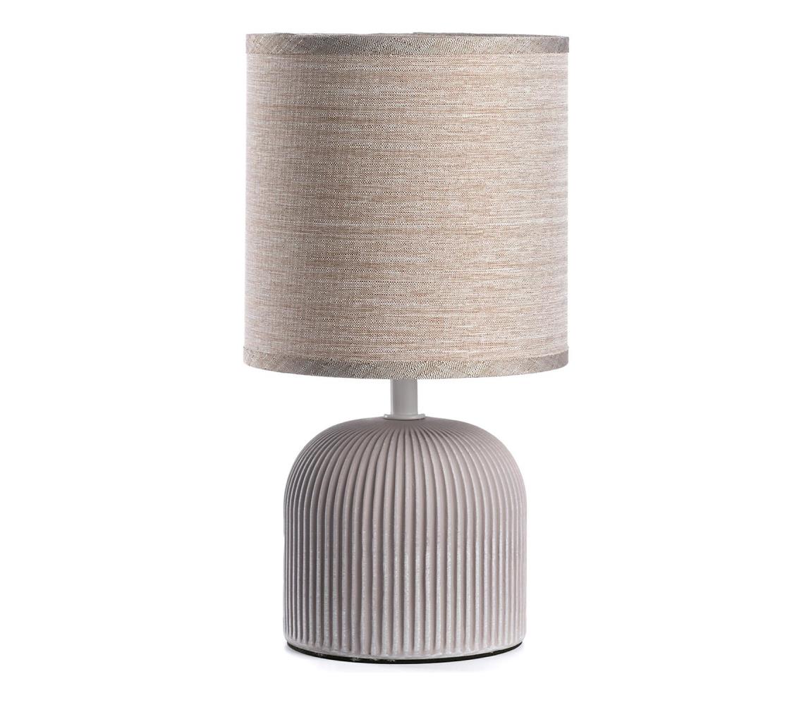 ONLI - Lampa stołowa SHELLY 1xE27/22W/230V różowa 28 cm