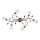 ONLI - Lampa sufitowa LILIANA 6xE14/6W/230V