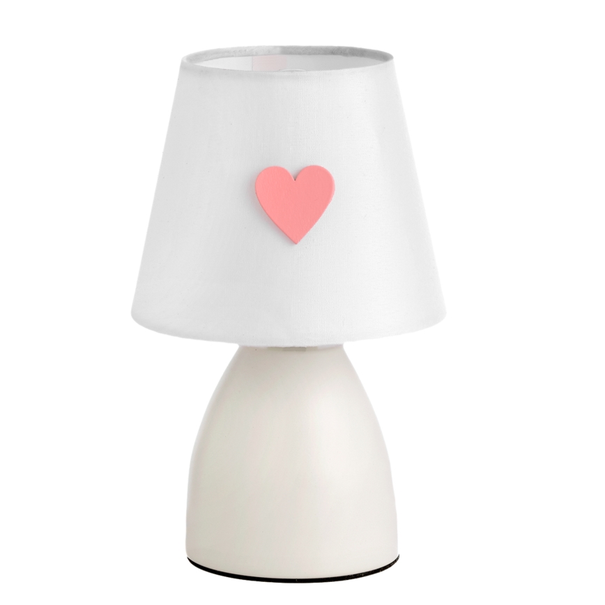 ONLI - Lampka dziecięca TITTA 1xE14/6W/230V 20 cm biała