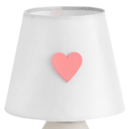 ONLI - Lampka dziecięca TITTA 1xE14/6W/230V 20 cm biała