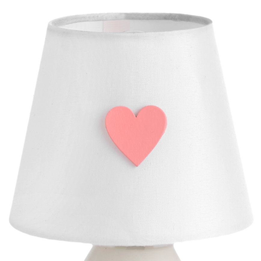 ONLI - Lampka dziecięca TITTA 1xE14/6W/230V 20 cm biała