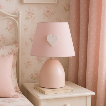 ONLI - Lampka dziecięca TITTA 1xE14/6W/230V 20 cm różowy
