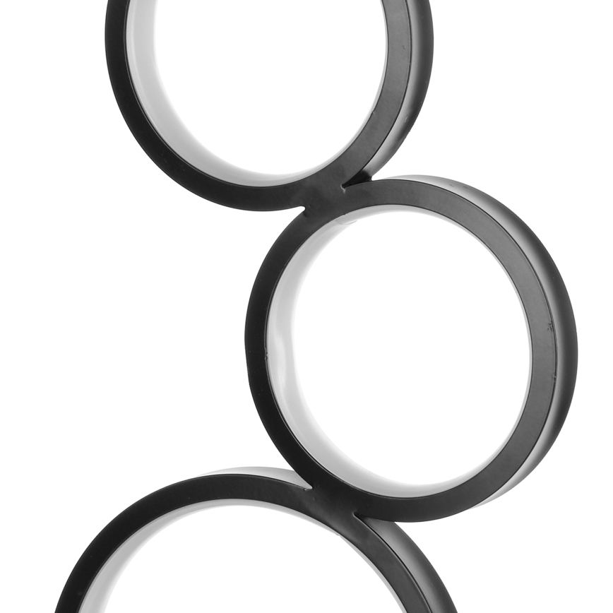 ONLI - Lampka stołowa LED RINGS LED/17W/230V 4000K 37 cm czarna