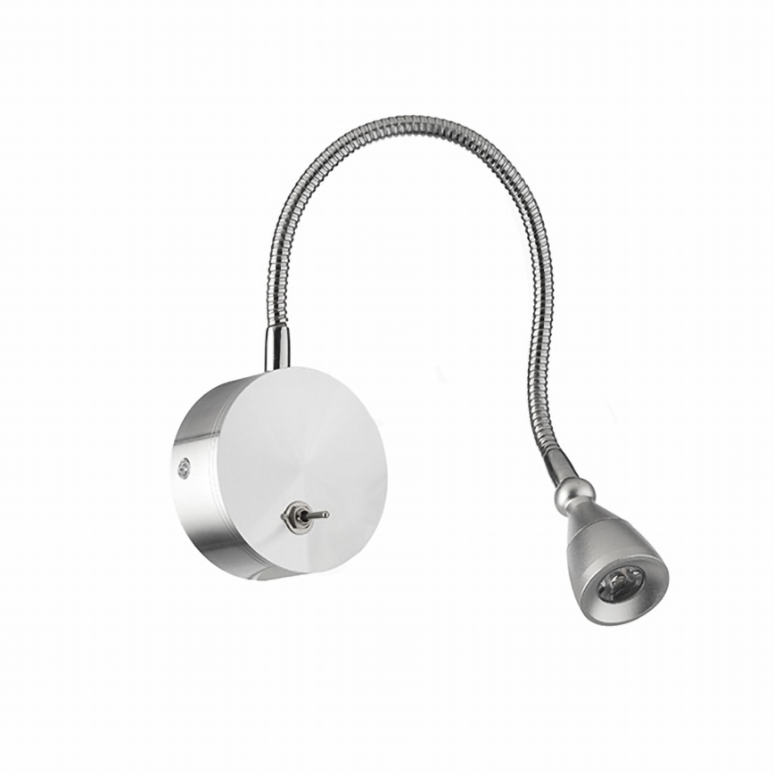 ONLI - LED Elastyczna lampka LEXI LED/1W/230V 4000K matowy chrom