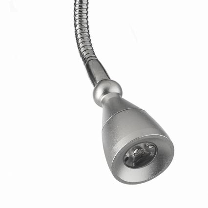 ONLI - LED Elastyczna lampka LEXI LED/1W/230V 4000K matowy chrom