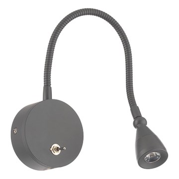 ONLI - LED Elastyczna lampka LEXI LED/1W/230V 4000K szara