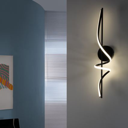 ONLI - LED Kinkiet TWIST LED/25W/230V 4000K czarny