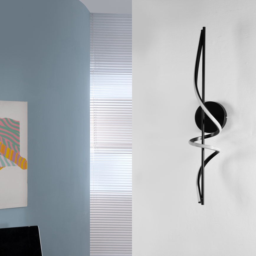 ONLI - LED Kinkiet TWIST LED/25W/230V 4000K czarny