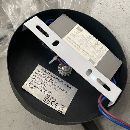 ONLI - LED Kinkiet TWIST LED/6W/230V 4000K czarny