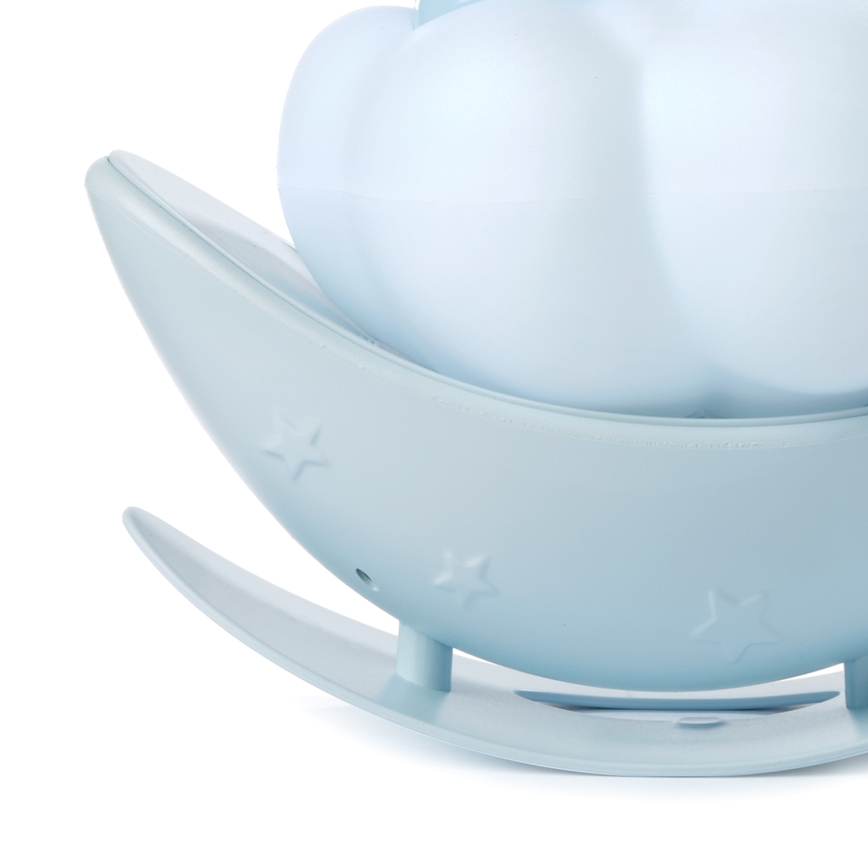 ONLI - Ładowalna dziecięca lampka nocna NUVOLINA LED/2,5W/5V 300 mAh pies/niebieska