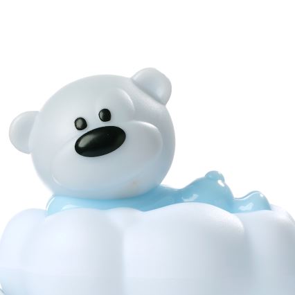 ONLI - LED Ładowalna dziecięca lampka nocna NUVOLINA LED/2,5W/5V 300 mAh miś/niebieski