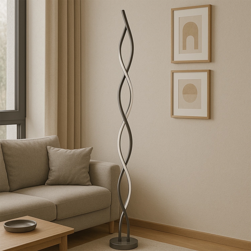 ONLI - LED Lampa podłogowa DNA LED/24W/230V 4000K srebrny