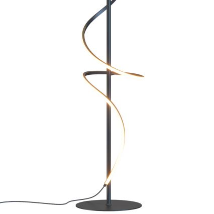 ONLI - LED Lampa podłogowa TWIST LED/24W/230V 4000K czarna