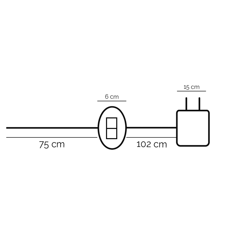 ONLI - LED Lampa stołowa DAFNE LED/12W/230V 4000K 48 cm czarna