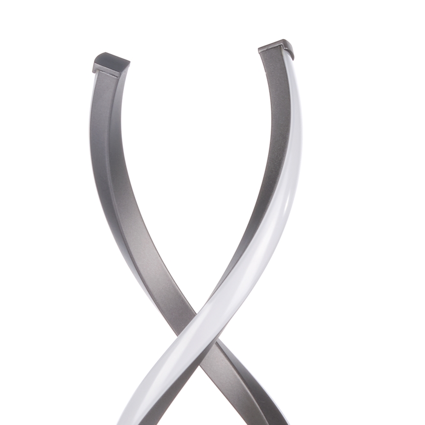 ONLI - LED Lampa stołowa DNA LED/12W/230V 4000K 48,5 cm srebrny