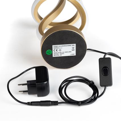 ONLI - LED Lampa stołowa KIRA LED/10W/230V 4000K 28 cm złota