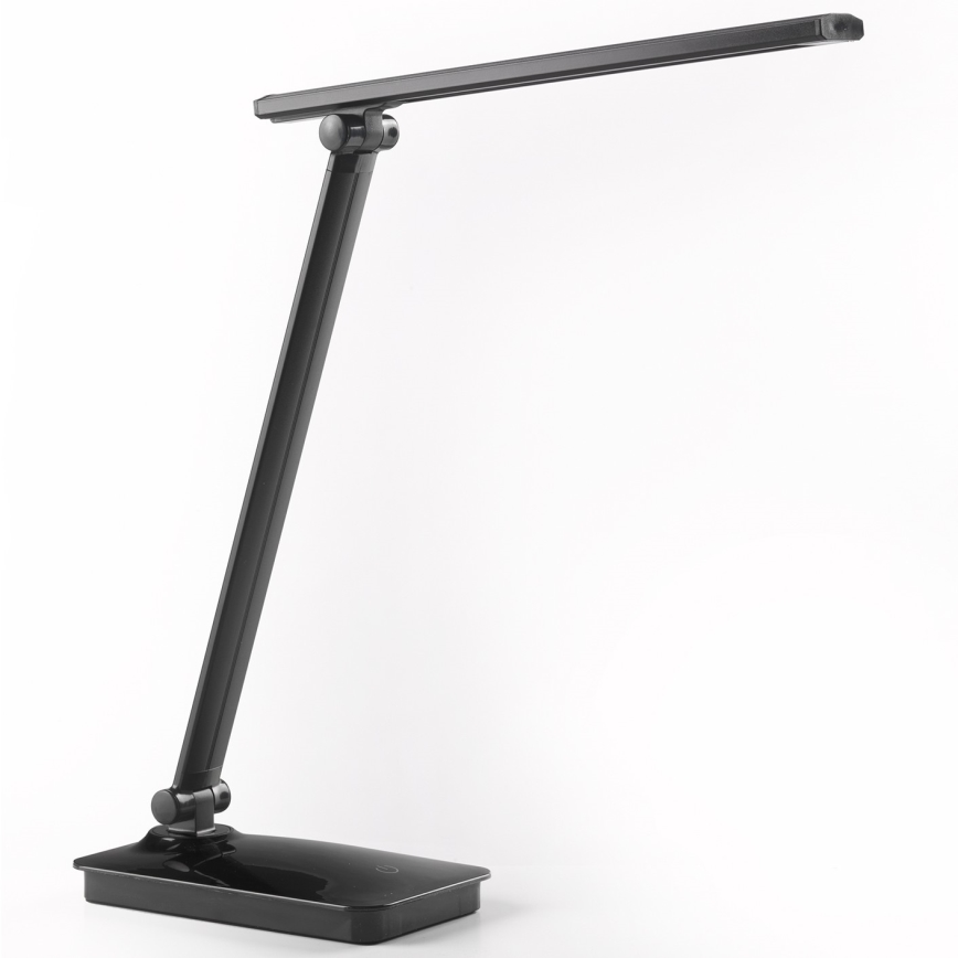 ONLI - LED Lampa stołowa ściemnialna z portem USB DESKI LED/7W/230V 4000K czarny