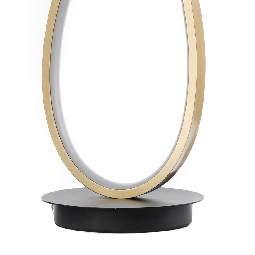 ONLI - LED Lampa stołowa SIGN LED/12W/230V 4000K 43 cm złota