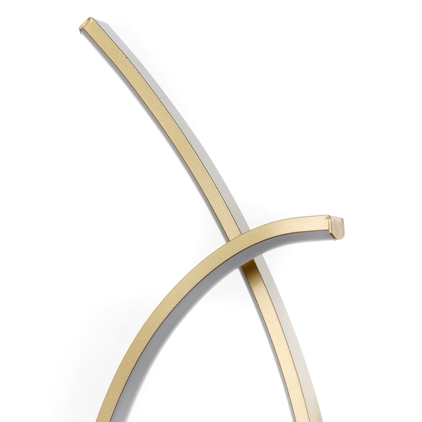 ONLI - LED Lampa stołowa SIGN LED/12W/230V 4000K 43 cm złota