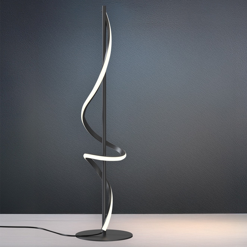 ONLI - LED Lampa stołowa TWIST LED/16W/230V 4000K 81 cm czarna