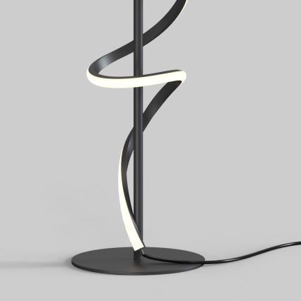 ONLI - LED Lampa stołowa TWIST LED/16W/230V 4000K 81 cm czarna