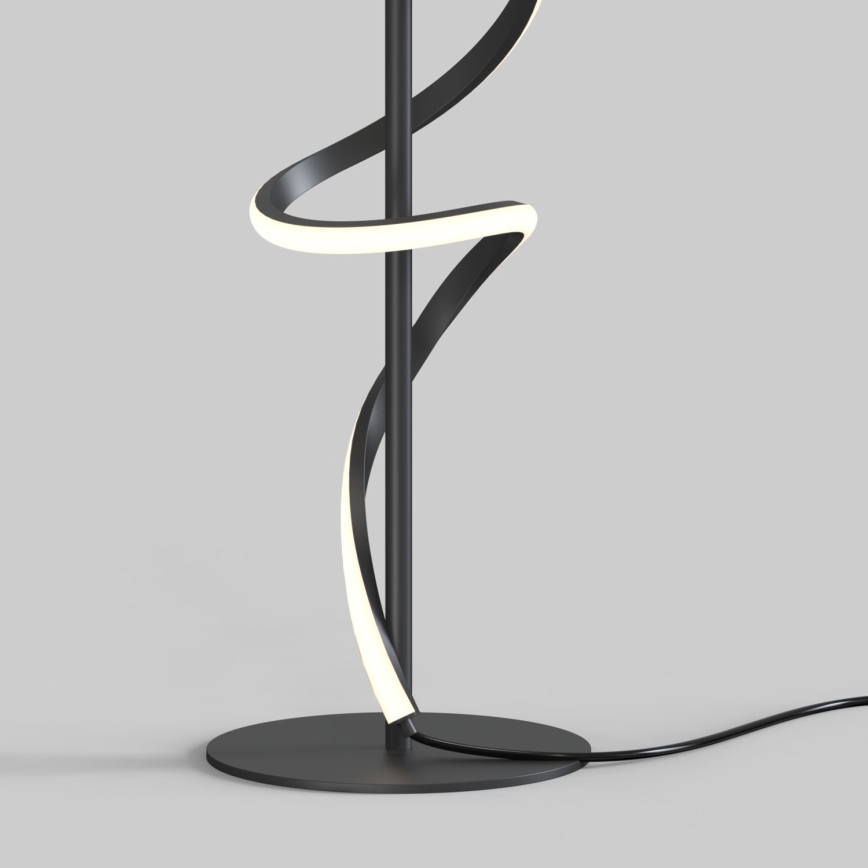 ONLI - LED Lampa stołowa TWIST LED/16W/230V 4000K 81 cm czarna