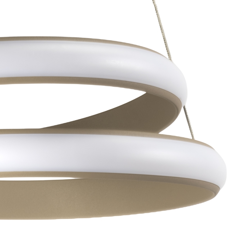 ONLI - LED Lampa wisząca na lince MATISSE LED/40W/230V beżowy