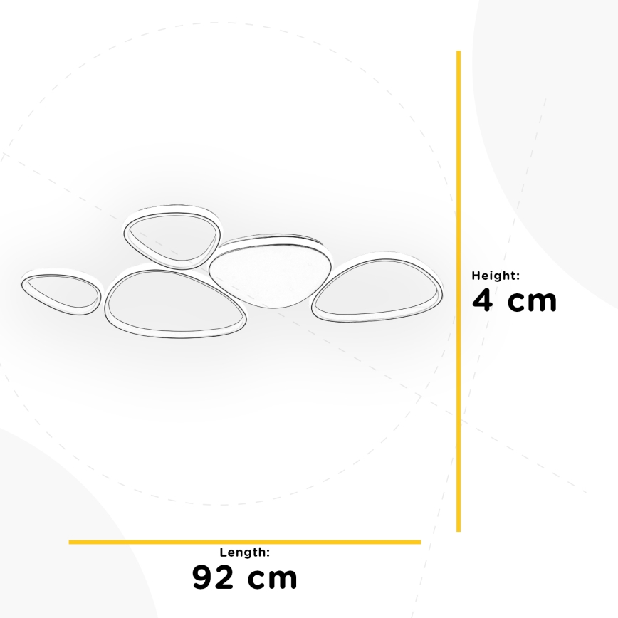 ONLI - LED Plafon ROMEO LED/48W/230V 4000K biały