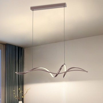 ONLI - LED żyrandol na lince KELLY LED/28W/230V miedziany