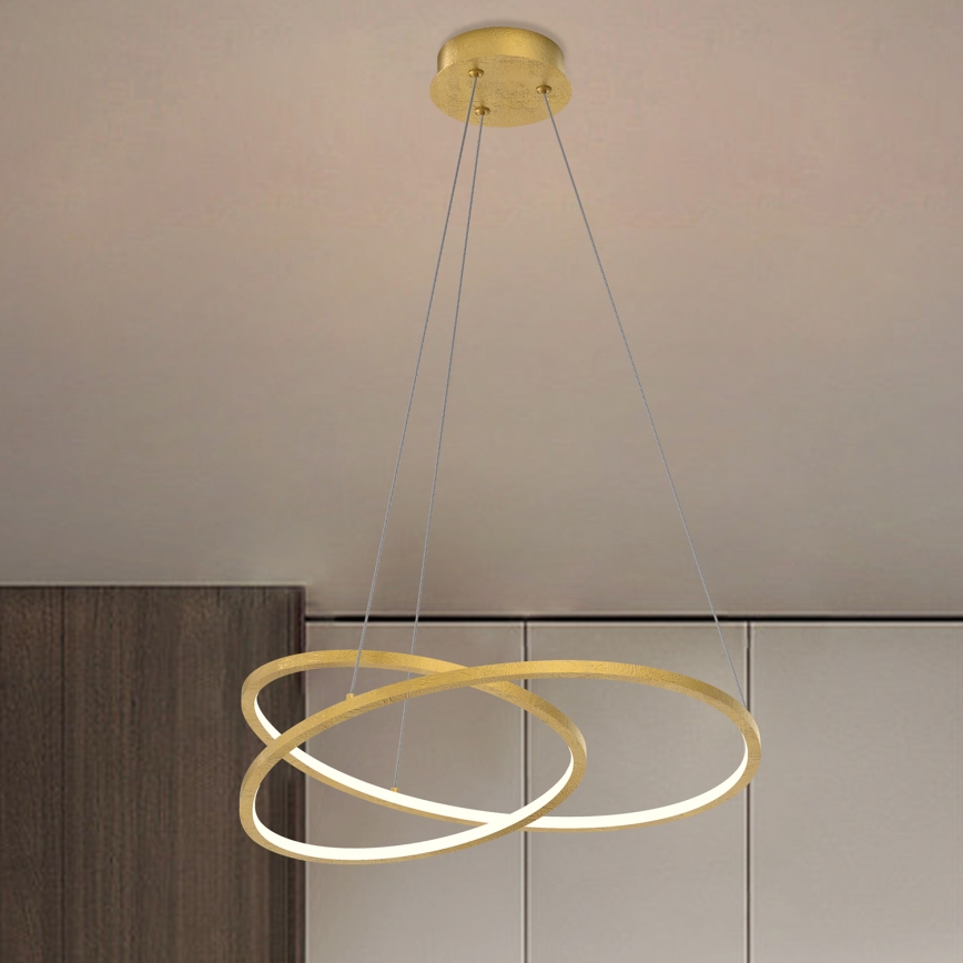 ONLI - LED Żyrandol na lince LIBERTY LED/30W/230V 4000K złoty
